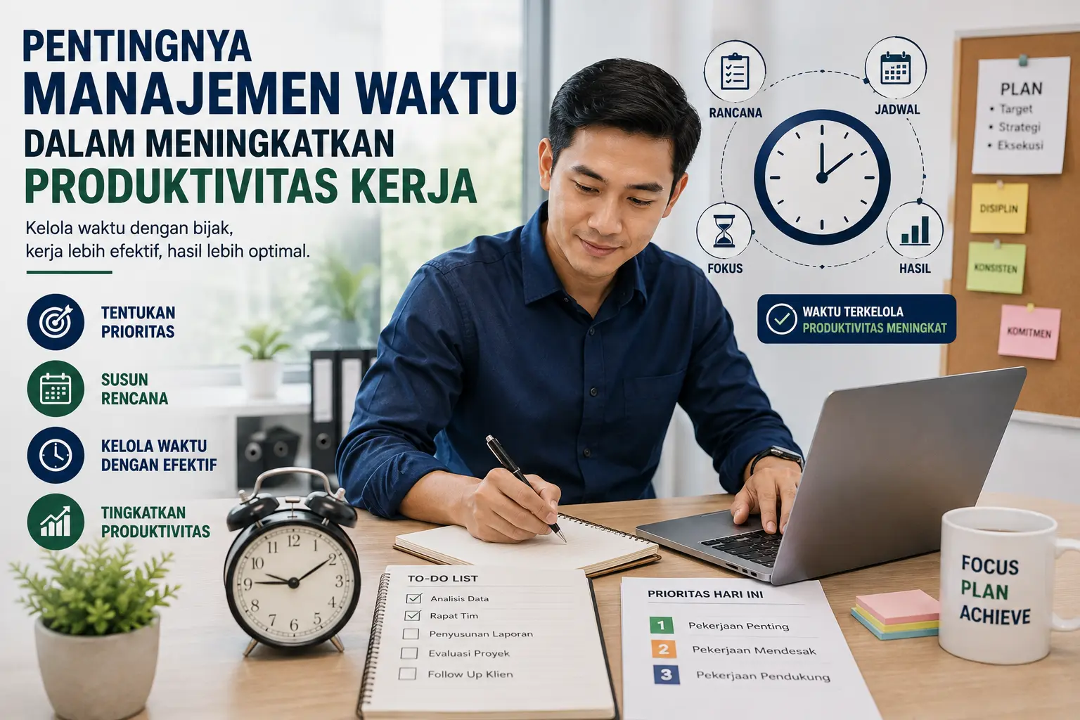 Pentingnya Manajemen Waktu dalam Meningkatkan Produktivitas Kerja