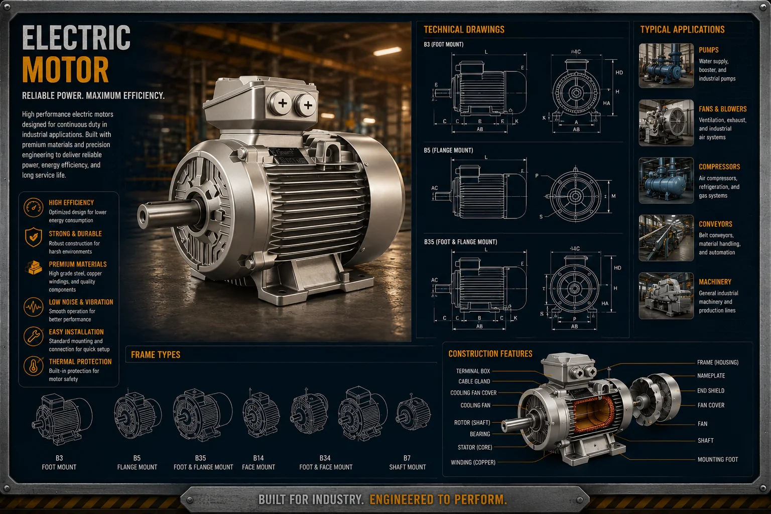 Electric Motor(Industrial)