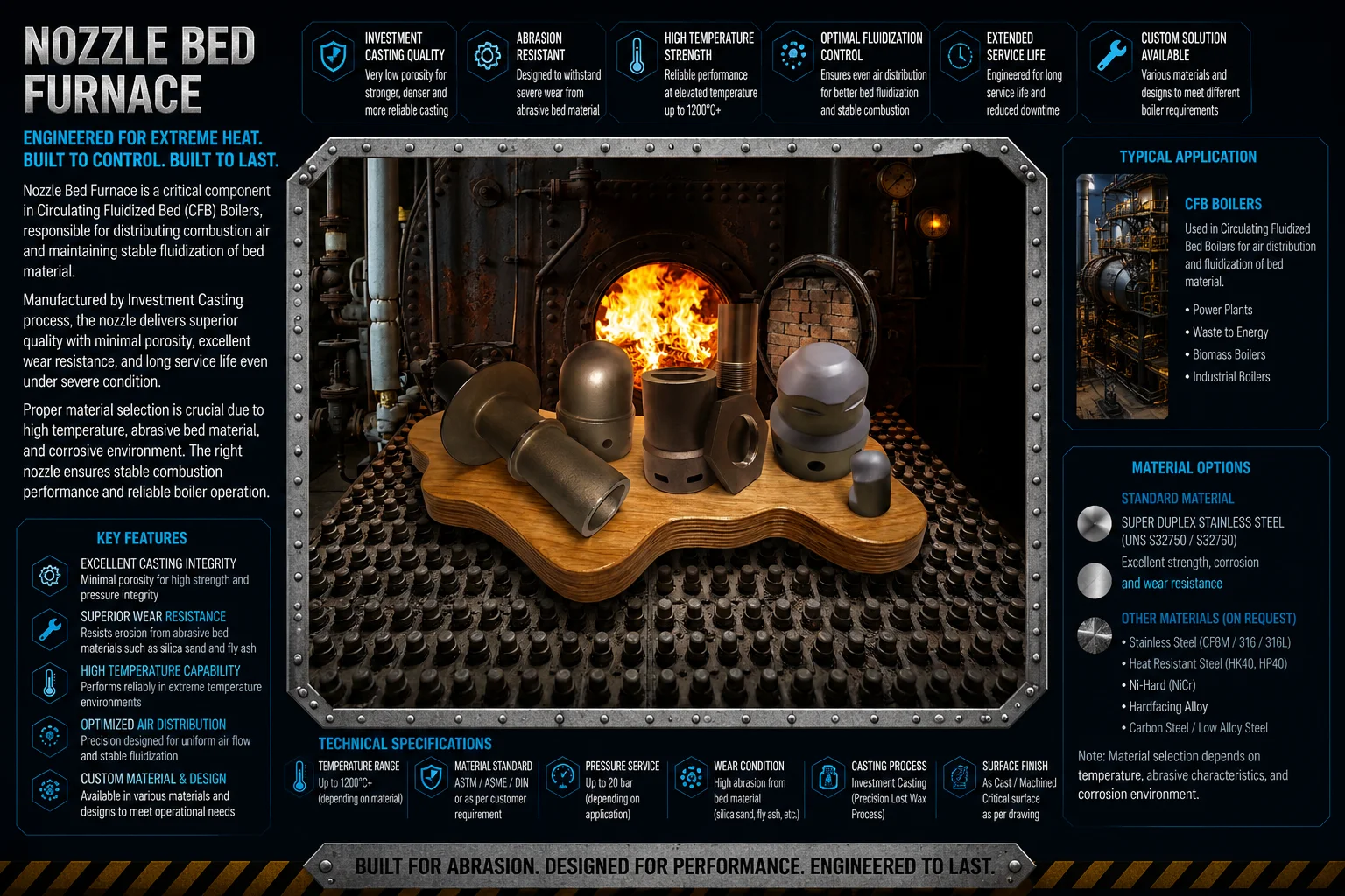 Nozzle Bed Furnace